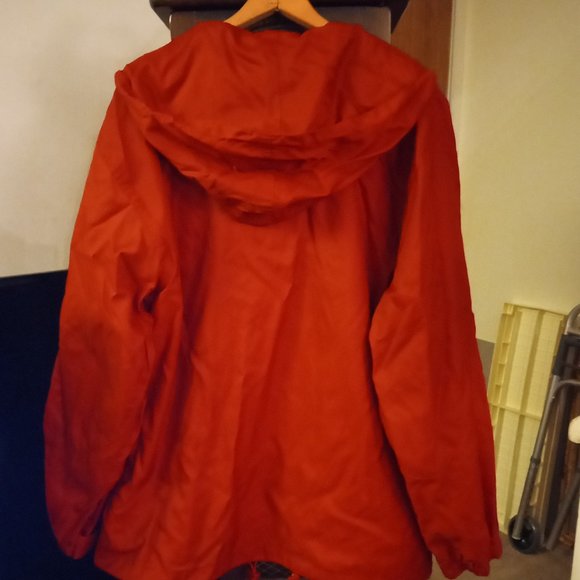 Structure Men's Full Zip Windbreaker/ Rain Wind Jacket Mesh Lined Hood Size M - Picture 6 of 6